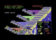 Advance to Boardwalk for Commodore 64 - Computer player uses a card...