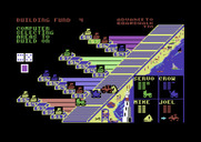 Advance to Boardwalk for Commodore 64 - The computer chooses where to build...