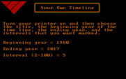 ALF's U.S. Geography for IBM PC/Compatibles - Create your own timeline...