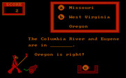 ALF's U.S. Geography for IBM PC/Compatibles - A correct answer!