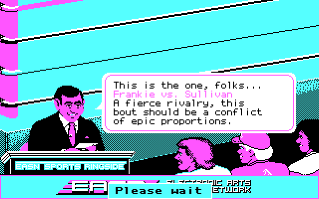 Low Blow IBM PC/Compatibles Screenshot: Ready to start?