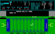 Armchair Quarterback for IBM PC/Compatibles - Rushing loss of 7 yards.