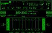Armchair Quarterback for IBM PC/Compatibles - Field goal attempt failed.