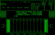 Armchair Quarterback for IBM PC/Compatibles - Setting game options.