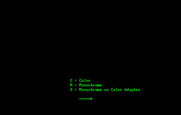 Armchair Quarterback for IBM PC/Compatibles - What type of monitor do you have?
