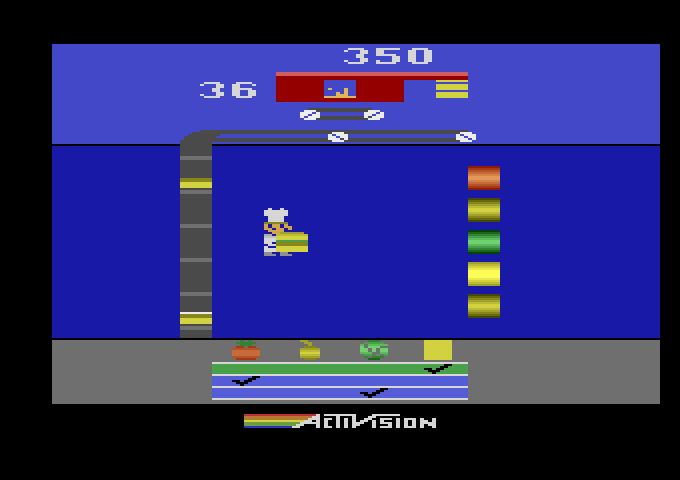 Pressure Cooker Atari 2600 Screenshot: I've completed an order...