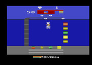Pressure Cooker for Atari 2600 - Starting screen.