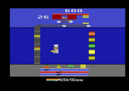 Pressure Cooker for Atari 2600 - Carry the top piece of the bun to the conveyer belt to complete an order.