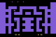 Entombed for Atari 2600 - The maze scrolls really fast now so you need to make decisions quickly!