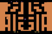 Entombed for Atari 2600 - Now in the second maze...