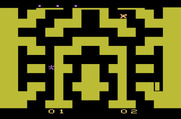 Entombed for Atari 2600 - Navigating the maze...