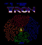 TRON for Arcade - Map of the game grid.