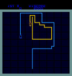 TRON for Arcade - Light cycles; attempting to wall in my opponent.