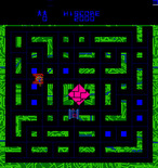 TRON for Arcade - The first level has only one opponent tank.