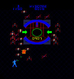 TRON for Arcade - The grid bugs are far more numerous starting on the second level.
