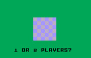 Reversi for Intellivision - Select a board size, then a 1 or 2 player game...