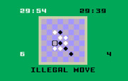 Reversi for Intellivision - Trying to make an illegal move...
