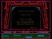 Discs of TRON for Arcade - Insert coin to begin game.