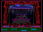 Discs of TRON for Arcade - Game demo; on tougher levels the platforms may move up and down.