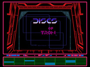 Discs of TRON for Arcade - Title screen.