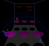 Discs of TRON for Arcade - Falling off the platform...