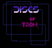 Discs of TRON for Arcade - Title screen.