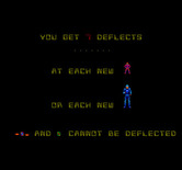 Discs of TRON for Arcade - One of the game instruction screens.