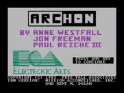 Archon: The Light and the Dark for IBM PC/Compatibles - Title screen.