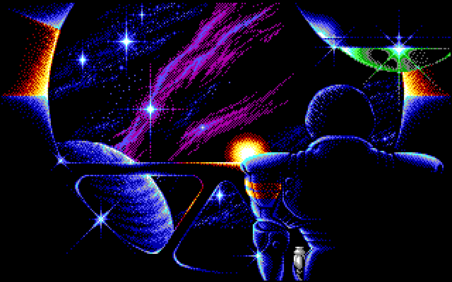 OverKill IBM PC/Compatibles Screenshot: Game introduction.