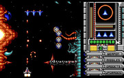 OverKill for IBM PC/Compatibles - Each planet has a different appearance and different enemies...