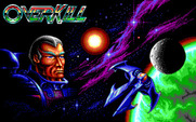 OverKill for IBM PC/Compatibles - Title screen.
