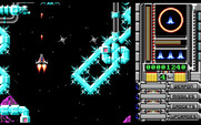 OverKill for IBM PC/Compatibles - Definitely don't crash into the spikey walls.