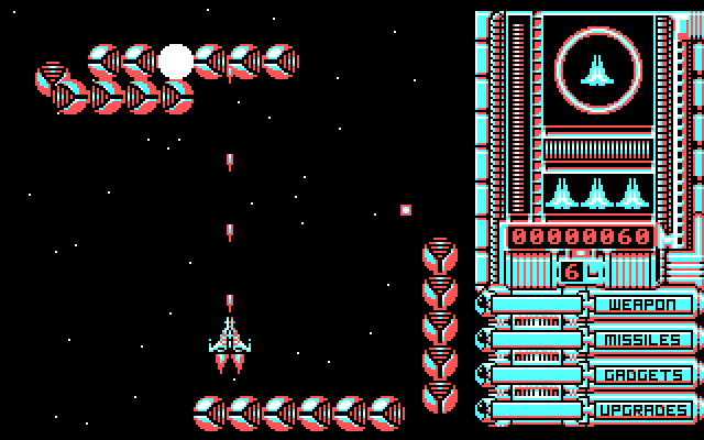 OverKill IBM PC/Compatibles Screenshot: Start of the final level...
