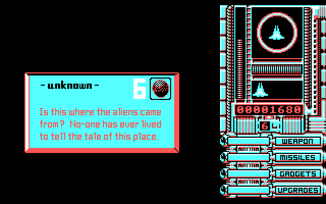 OverKill IBM PC/Compatibles Screenshot: The final level introduction.