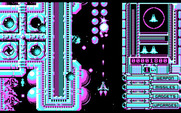 OverKill for IBM PC/Compatibles - Blasting through a narrow passage.