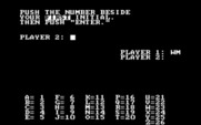 Shark Hunt for IBM PC/Compatibles - Setting up the players for a new game.
