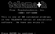 Shark Hunt for IBM PC/Compatibles - Part of the telemath series...