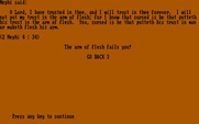 Book of Mormon Game, The for IBM PC/Compatibles - Going backwards again...