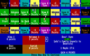 Book of Mormon Game, The for IBM PC/Compatibles - Start of a four player game.