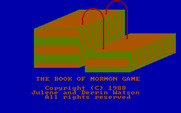 Book of Mormon Game, The for IBM PC/Compatibles - Title screen.