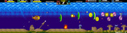 Darius for Arcade - Some enemies, like those purple things, are difficult to destroy even with advanced firepower.