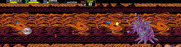 Darius for Arcade - Electric Fan, the end of Zone B.