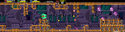 Darius for Arcade - Start of Zone B.
