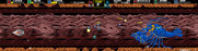 Darius for Arcade - Duel Shears in Zone F; end of level bosses change color depending on which cave they appear in.