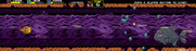 Darius for Arcade - Fatty Glutton slowly appears from the bottom of the screen.