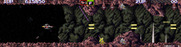 Darius II for Arcade - Entering a Zone F cave...
