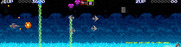 Darius II for Arcade - Those laser attacks are deadly...
