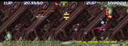 Darius II for Arcade - Fighting my way through Zone "R"...