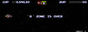 Darius II for Arcade - "B" Zone is over.