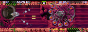 Darius II for Arcade - Avoid the missiles Alloy Lantern fires at you...